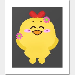 Yellow chick Posters and Art